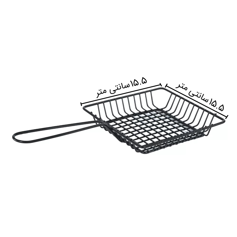 سبد سرو فلزی مدل مربع